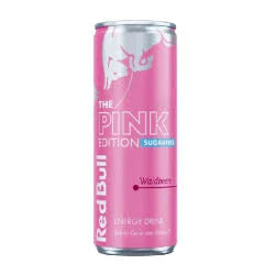 Red Bull Pink Edition fruits sauvages Sugarfree